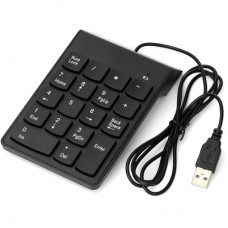 Клавіатура Gembird KPD-U-03 USB Black (KPD-U-03) - Фото