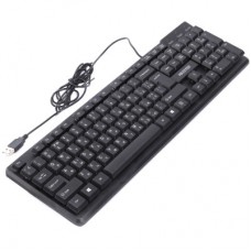 Клавіатура Maxxter KBM-U01-UA USB Black (KBM-U01-UA) - Фото