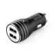 Зарядний пристрій Vinga Dual USB Car Charger aluminium 15.5 W Max (VCCAABK)