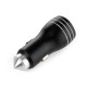 Зарядний пристрій Vinga QC3 Quick Dual USB Car Charger aluminium 18W Max (VCCQAABK)
