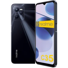 Realme C35 4/128Gb Glowing Black (RMX3511) релми с35
