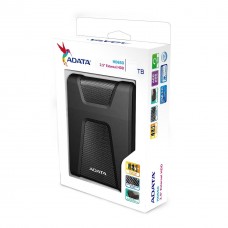 Зовнішній жорсткий диск 2.5" 2 TB ADATA (AHD650-2TU31-CBK) - Фото