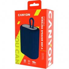 Акустична система Canyon BSP-4 Bluetooth Blue (CNE-CBTSP4BL) - Фото