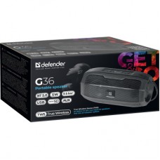 Акустична система Defender G36 5 Вт FM/microSD/USB Black (65036) - Фото