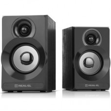 Акустична система REAL-EL S-200 USB Black - Фото