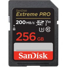 Карта памяти SanDisk 256GB SD class 10 UHS-I U3 V30 Extreme PRO (SDSDXXD-256G-GN4IN)