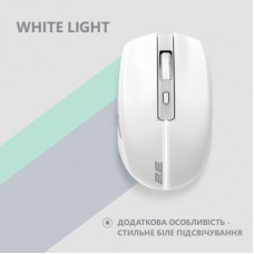 Мышка 2E MF270 Silent Rechargeable Wireless White (2E-MF270WWH) - Фото