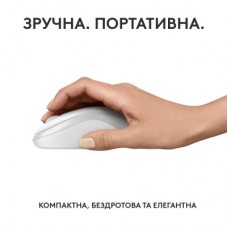 Мышка Logitech M240 Silent Wireless Off-White (910-007120) - Фото
