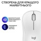 Мышка Logitech M240 Silent Wireless Off-White (910-007120)