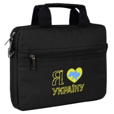 Сумка для ноутбука Porto 12" PN12 LoveUkraine Black (PN12BK_LoveUkr) - Фото