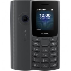Мобільний телефон Nokia 110 DS 2023 Charcoal (1GF019FPA2C01) - Фото