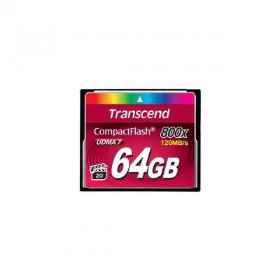 Карта памяти Transcend 64GB 800x (TS64GCF800)