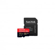 Картка пам'яті SANDISK 32GB microSD class 10 V30 A1 UHS-I U3 4K Extreme Pro (SDSQXCG-032G-GN6MA)