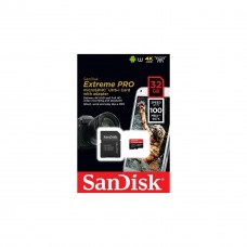 Картка пам'яті SANDISK 32GB microSD class 10 V30 A1 UHS-I U3 4K Extreme Pro (SDSQXCG-032G-GN6MA) Картка пам'яті SANDISK 32GB microSD class 10 V30 A1 UHS-I U3 4K Extreme Pro (SDSQXCG-032G-GN6MA) - Фото