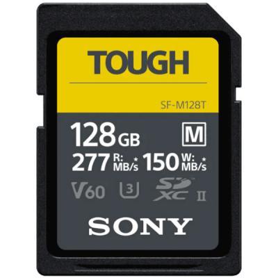 Карта памяти SONY 128GB SDXC class10 UHS-II U3 V60 Tough (SFM128T.SYM)