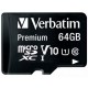 Карта памяти Verbatim 64GB microSDHC Class 10 (44084) Карта памяти Verbatim 64GB microSDHC Class 10 (44084)