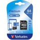 Карта памяти Verbatim 64GB microSDHC Class 10 (44084) Карта памяти Verbatim 64GB microSDHC Class 10 (44084)