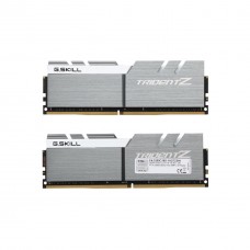 Модуль пам'яті для комп'ютера DDR4 16 GB (2x8GB) 3200 MHz Trident Z Silver H/ White G.Skill - Фото