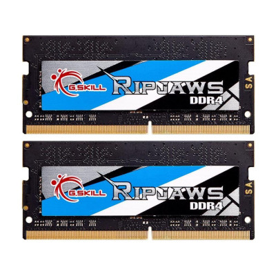 Модуль пам'яті для ноутбука SoDIMM DDR4 32 GB (2x16GB) 3200 MHz Ripjaws G.Skill (F4-3200C22D-32GRS)
