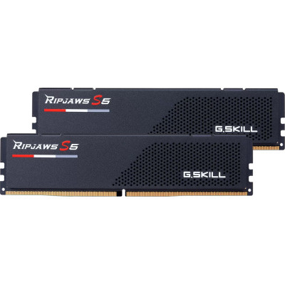 Модуль пам'яті для комп'ютера DDR5 32 GB (2x16GB) 6000 MHz Ripjaws S5 G.Skill (F5-6000J3040F16GX2-RS5K)