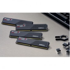 Модуль пам'яті для комп'ютера DDR5 64 GB (2x32 GB) 6400 MHz Ripjaws S5 G.Skill (F5-6400J3239G32GX2-RS5K) - Фото