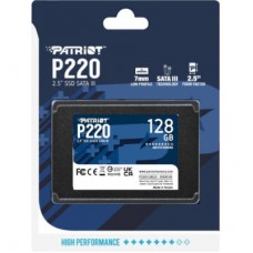 Накопитель SSD 2.5" 128GB P220 Patriot (P220S128G25) - Фото