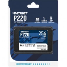 Накопитель SSD 2.5" 256GB P220 Patriot (P220S256G25) - Фото
