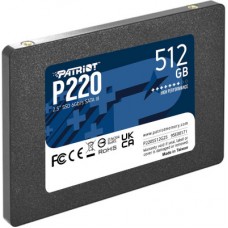 Накопичувач SSD 2.5" 512 GB Patriot (P220S512G25) - Фото