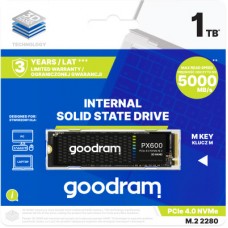 Накопитель SSD M.2 2280 1TB PX600 Goodram (SSDPR-PX600-1K0-80) Накопитель SSD M.2 2280 1TB PX600 Goodram (SSDPR-PX600-1K0-80) - Фото
