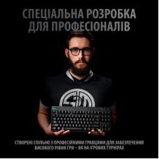 Клавіатура Logitech G PRO Mechanical Gaming USB Black (920-009392) - Фото