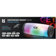 Акустическая система Defender Enjoy S600 10Вт Light/FM/microSD/USB Black (65603) - Фото