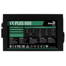 Блок живлення AeroCool 600 W VX 600 PLUS (VX 600 PLUS) - Фото