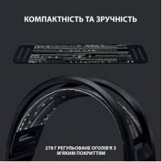 Наушники Logitech G733 Lightspeed Wireless RGB Gaming Headset Black (981-000864) - Фото