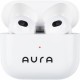 Наушники AURA 3 White (TWSA3W)