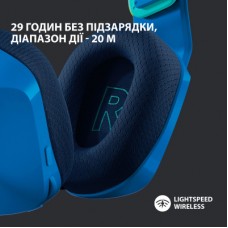 Наушники Logitech G733 Lightspeed Wireless RGB Gaming Headset Blue (981-000943) - Фото