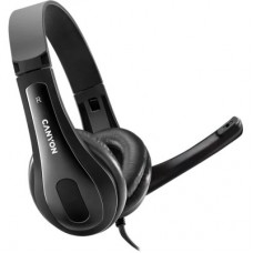 Навушники Canyon CHSU-1 USB Black (CNS-CHSU1B) - Фото