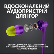 Навушники Logitech G333 Purple (981-000936) - Фото