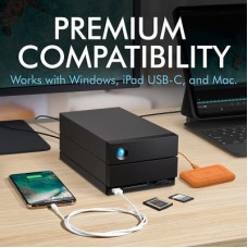Зовнішній жорсткий диск 3.5" 28 TB LaCie (STLG28000400) - Фото