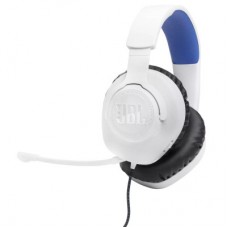 Наушники JBL Quantum 100P for PS White (JBLQ100PWHTBLU) - Фото