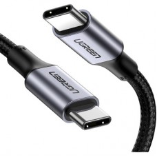 Дата кабель USB-C to USB-C 1.5m 100W US316 Space Gray Ugreen (70428) - Фото