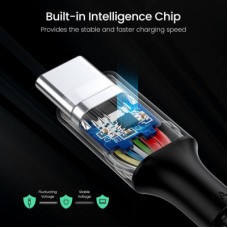 Дата кабель USB-C to USB-C 1.5m 100W US316 Space Gray Ugreen (70428) - Фото