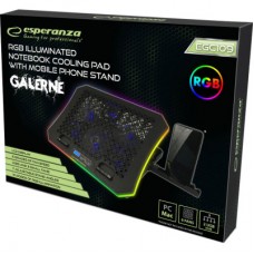 Подставка для ноутбука Esperanza EGC109 with RGB Galerne + mobile stand (EGC109) - Фото