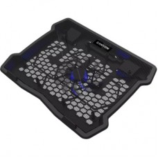 Підставка для ноутбука Canyon NS02, 10-15.6 laptop, single fan with 2x2.0 USB hub (CNE-HNS02) - Фото