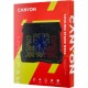 Підставка для ноутбука Canyon NS02, 10-15.6 laptop, single fan with 2x2.0 USB hub (CNE-HNS02)