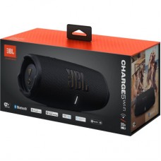 Акустична система JBL Charge 5 Wi-Fi Black (JBLCHARGE5WIFIBLK) - Фото