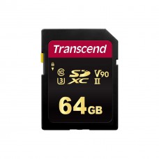 Карта памяти Transcend 64GB SDXC class 10 UHS-II U3 V90 MLC (TS64GSDC700S)
