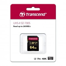 Картка пам'яті Transcend 64 GB SDXC class 10 UHS-II U3 V90 MLC (TS64GSDC700S) - Фото