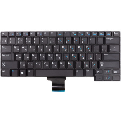 Клавіатура ноутбука Dell Latitude E7240/E7440 чорн (KB312924)