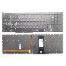 Клавиатура ноутбука Acer Nitro 4 AN515-43/AN515-54/AN517-51/AN715-51 черна з кольор п (A46212)