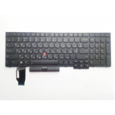 Клавиатура ноутбука Lenovo ThinkPad E580/L580/T590 черна з ТП підсв UA (A46213)